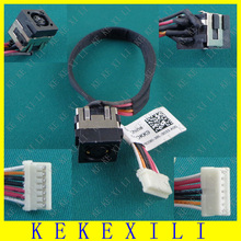 Jack de alimentación DC con Cable para Dell Latitude E5520 portátil etc DC conector hembra DP/N: conector de CC 0ndk9 con conector de alimentación de CC de cable 2024 - compra barato