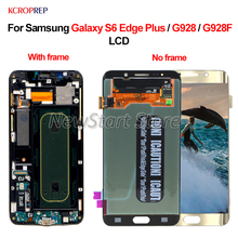 For Samsung S6 Edge Plus LCD Display Touch Screen Digitizer Assembly 5.7" For Samsung Galaxy S6 Edge Plus G928 G928F SM-928F lcd 2024 - buy cheap
