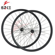 BZKE carbon wheels 29er carbon mtb wheels carbon bicycle wheelset 29 30mm width  Asymmetric rim straight pull hubs M42 mtb wheel 2024 - buy cheap