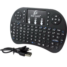 I8 inglés hebreo versión i8 + 2,4 GHz teclado inalámbrico Air Mouse Touchpad de mano para Android TV BOX Mini PC 2024 - compra barato