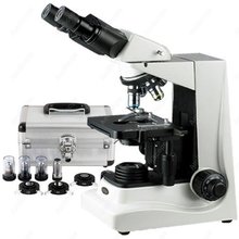AmScope Supplies Phase Contrast Binocular Compound Microscope 40X-1600X 2024 - buy cheap
