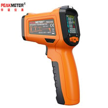 Termómetro láser infrarrojo sin contacto, medidor de temperatura, pistola Digital, medidor de humedad, 50C ~ 800C K tipo thermocoupl, PM6530D 2024 - compra barato