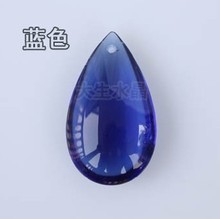 30pcs/lot,50mm sapphire  color crystal hanging drop prism crystal glass chandelier lamp part 2024 - buy cheap