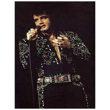 5D Diamond Mosaic Elvis Presley Singing Icon Diamond Painting Full Square Round Drill Diamond Embroidery Home Decor 2024 - buy cheap
