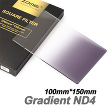 Zomei-filtro cuadrado graduado de densidad neutra, 100mm x 150mm, gris GND ND4, 100mm x 150mm, 100x150mm, para soporte de la serie Cokin Z-PRO 2024 - compra barato