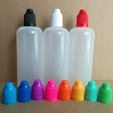 400pcs/lot, 120ml New PE Plastic Dropper Bottles With Childproof Caps and Long fine tips For E liquid Nail Gel by EMS 2024 - buy cheap