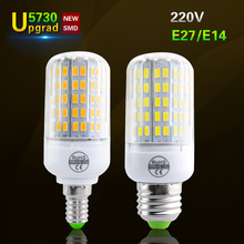5730 SMD Led E27 E14 Chandeliers Led Light Bulbs Bombillas Lampada led Lamp AC 220V 24 30 42 64 80 89 LEDs Night Light 2024 - buy cheap