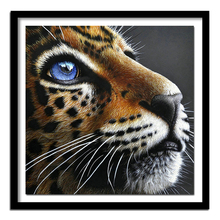 Diamond Painting Leopard Full Square Diamond Embroidery Animal Pictures Rhinestone Cross Stitch Diamond  Home Decor 2024 - compre barato