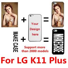 Capa para foto personalizada com nome, faça você mesmo, impressão customizada com seu design, capa para lg k11 plus 2024 - compre barato
