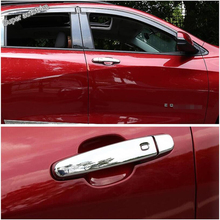 Lapetus accesorios Exterior de coche tirador de puerta manija Kit de cubierta Trim para Chevrolet Equinox 2017 - 2021 / ABS 2024 - compra barato