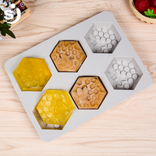 SJ Honey Bee Wedding Silicone Soap Mold 6 Forms For Crafts Cube Multi DIY Handmade Soap Making Supplies Material Tools 2024 - buy cheap