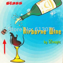 Airborne Wine (glass & Gimmick)  - Magic trick,magic trick,stage magic, 2014 new magic trick 2024 - buy cheap