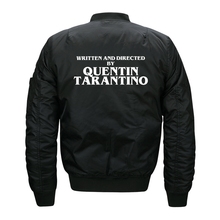 GAAJ WRITTEN AND DIRECTED BY QUENTIN TARANTINO Jackets Men Bomber O Neck Jacket Print Pilot 6XL 7XL 8XL Waterproof Fleece 5I6PC# 2024 - buy cheap