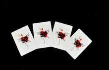 Juego de cartas de acción de mosquitos, truco de magia, magia de cerca 2024 - compra barato