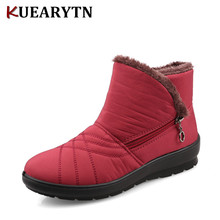 2020 Autumn Winter Casual Snow Boots Waterproof Women Ankle Boots Thermal Flat Slip-resistant Fashion Winter Shoes Woman Boots 2024 - buy cheap