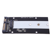 B Key M.2 NGFF SSD to SATA 2.5" 7+15 22 Pin Converter Adapter Card for Intel Ultrabook for ADATA 2242 2260 2280 M.2 2024 - buy cheap