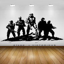 Настенный комнатный Декор художественная виниловая наклейка роспись наклейка военный постер военные войны 2 размера 2024 - купить недорого