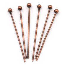 DoreenBeads Head Pins Antique Copper 21mm long,0.5mm(24 gauge),1000PCs (B24939), yiwu 2024 - buy cheap