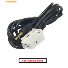FEELDO 1 шт. автомобильный 3,5 мм штекер AUX кабель-адаптер для Mercdes Benz Comand APS NTG GL W169-221 аудио кабель для передачи данных #5719 2024 - купить недорого