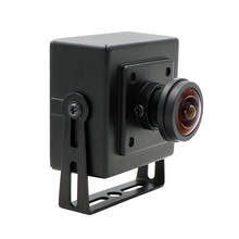 Ângulo de visão largo webcam fisheye 720p mjpeg uvc plug play mini caso câmera usb para windows linux android mac 2024 - compre barato