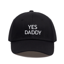 2018 new Yes Daddy Embroidered Adjustable golf Cotton Cap Dad Hat Black baseball cap men women Hip-hop snapback cap hat 2024 - buy cheap