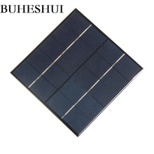 Bueshui-Módulo de célula Solar de 4,5 W y 5V, Panel Solar policristalino DIY, cargador Solar para batería de 3,7 v, 165x165MM, venta al por mayor, 10 Uds. 2024 - compra barato