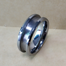 Wholesale 10pcs Metal Tungsten blank Rings for Inlay 6mm / 8mm Wide Men Women Wedding Band 2024 - buy cheap