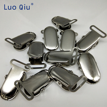 speenclips hout silver color clip chupete metal Lead Free Metal Suspender Paci Pacifier Clips Ribbon Craft Sewing Tool 5pcs/lot 2024 - buy cheap