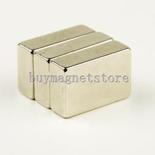 3pcs x Big Super Strong Cuboid Block Magnet Rare Earth Neodymium 30 x 20 x 10 mm N35 ndfeb Neodymium magnets 2024 - buy cheap