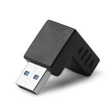 90 градусов USB 3,0 мужчина к гнезду левый и правый угловой адаптер USB 3,0 AM/AF разъем для ноутбука/ПК компьютера 2024 - купить недорого