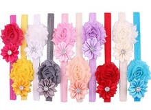 new headbands  New Headwear Fashion Flower Pearl princess Beautiful Girl Headband Clips Hairband Hair Band Accessories xth077,1 2024 - buy cheap