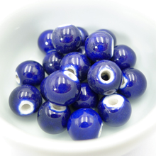 10# 40pcs China Ceramic Beads Sell By Bags Beading Porcelain Bead For Jewelry Making 10mm  Beads #A315A 2024 - buy cheap