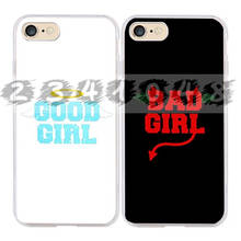 good bad girls best friends BFF soft silicone clear transparent case for iphone 5s se 6 6s 6plus 7 7plus 8 8plus X XR XS MAX 2024 - buy cheap