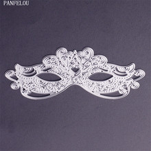 PANFELOU Easter Bud silk mask shape Scrapbooking card album paper die metal craft stencils punch cuts dies cutting 2024 - buy cheap