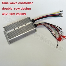 18mosfet sine wave controller for Electric bicycle scooter double row design BLDC 60V72V96v 2500W  G-K301 2024 - buy cheap