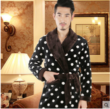 Мужской стильный сексуальный халат, мужские халаты, мужское кимоно, зимний халат, мужской Халат 2024 - купить недорого