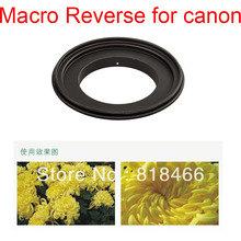 Anillo adaptador de lente inversa para cámara CANON EOS 67 montura EF 5d 50d 60d 5d2 7d 70d 18-135mm, aluminio, envío gratis 2024 - compra barato