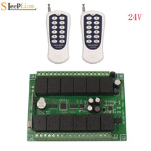 Sleeplion	12CH 24V Remote Switch Relay Module 433MHz/315MHz 12CH Channel Relay 24V Learn Code remote control switch 2024 - buy cheap