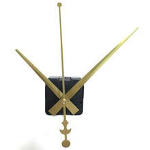 Mecanismo de movimento de movimento dourado-10 unidades-faça você mesmo reposição para relógio de parede com eixo de 13mm 2024 - compre barato