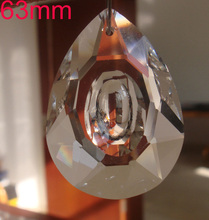 Acessórios de iluminação de cristal fino forma longyan cristal prismas vidro corte pingente