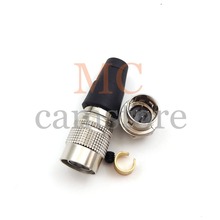 Conector de 4 pines para conector hirose 4pin HR10A-7 P-4 S (73) conectores de cable eléctrico automotriz de HR10A-7R-4P 4pin 2024 - compra barato