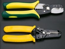 2PCS 7" electrician cable stripper, wire stripping Crimping tool Pliers, electrical crimper 2024 - buy cheap