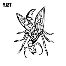 YJZT 12CM*15.2CM Ferocious Insect Bug Original Fearsome Vinyl Decal Cool Car Sticker Black/Silver C19-0823 2024 - buy cheap