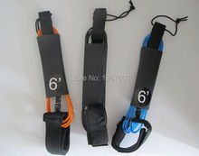 6-дюймовый поводок для серфинга диаметром 5,5 мм, веревка для ног, поводок для ног, белая и фиолетовая доска для серфинга 2024 - купить недорого