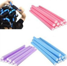 Varillas flexibles para rizar el cabello, rizador de pelo, pegatina de colores aleatorios 2024 - compra barato