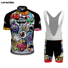2021 Funny Cycling Clothing Kit LairschDan Bicycle Uniforme Man MTB Outfit Road Bike Jersey Bib Shorts Set traje ciclismo hombre 2024 - buy cheap