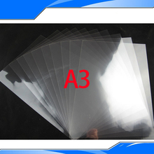 Película transparente para impresora de inyección de tinta A3 PET, resistente al agua, Material de impresión de pantalla, 50 unidades 2024 - compra barato