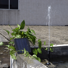 Bomba de água solar sem escova, fonte de água a energia solar para decoração de jardim, lago, banho de pássaros 2024 - compre barato
