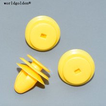Worldgolden 100 peças de clipe de retenção do painel de guarnição, fixadores de plástico para hyundai #82315-38000 2024 - compre barato