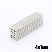 1000Pcs 4x1 mm Neodymium Magnet 4mmx1mm N35 NdFeB Permanent Small Round Super Powerful Strong Magnetic Magnets Disc 4*1 2024 - buy cheap